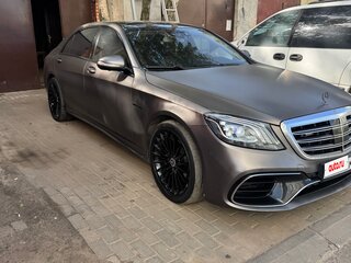 2014 Mercedes-Benz S-Класс 500 VI (W222, C217), чёрный, 4200000 рублей, вид 5