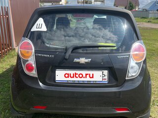 2011 Chevrolet Spark III, чёрный, 455000 рублей, вид 2