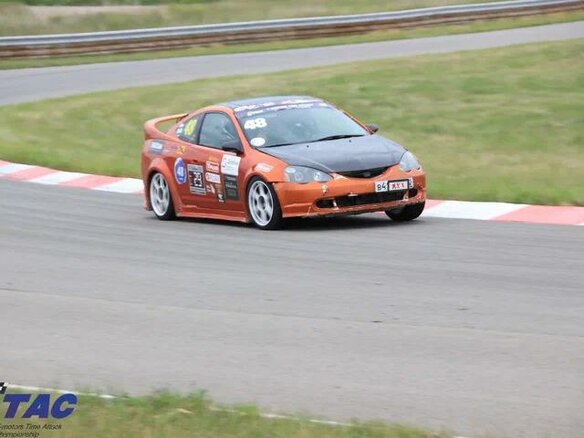 2001 Acura RSX I, оранжевый, 880000 рублей - вид 2