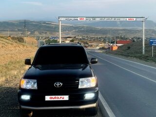 2006 Toyota Land Cruiser 100 Series Рестайлинг 2, чёрный, 2200000 рублей, вид 2