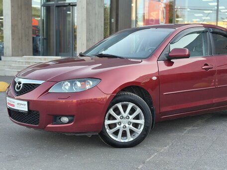 2008 Mazda 3 I (BK) Рестайлинг, красный, 419000 рублей, вид 2