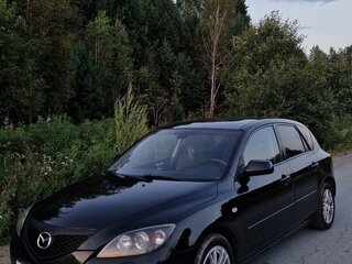 2008 Mazda 3 I (BK) Рестайлинг, чёрный, 579000 рублей, вид 1