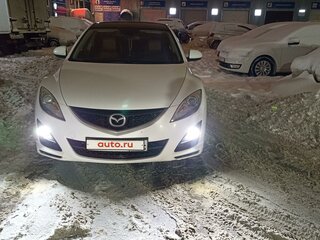 2011 Mazda 6 II (GH) Рестайлинг, белый, 890000 рублей, вид 3