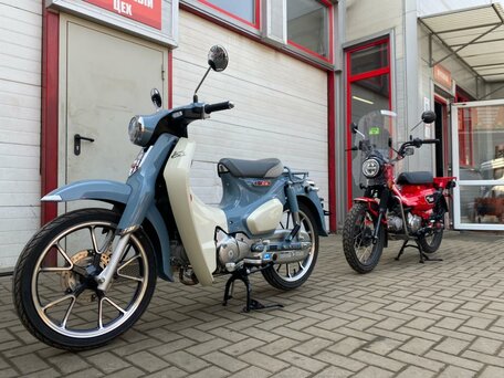 2021 Honda Super Cub, голубой, 545000 рублей, вид 1