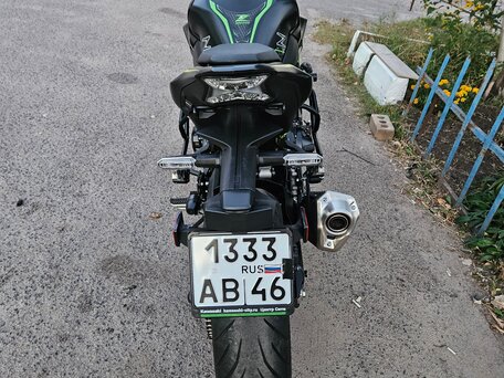 2021 Kawasaki Z 900, чёрный, 1100000 рублей, вид 4