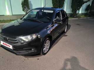 2021 Lada (ВАЗ) Granta I Рестайлинг, чёрный, 680000 рублей, вид 1