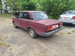 2004 Lada (ВАЗ) 2107, пурпурный, 70000 рублей, вид 4