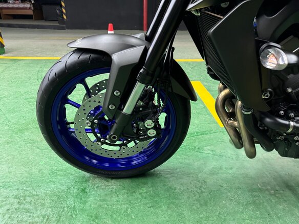 2017 Yamaha MT-09 (FZ-09), синий, 875000 рублей - вид 22
