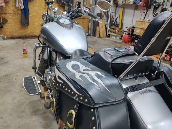 2000 Yamaha XVS1100, серебристый, 590000 рублей - вид 15