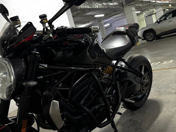 2017 Ducati Monster 1200, чёрный, 1390000 рублей - вид 4