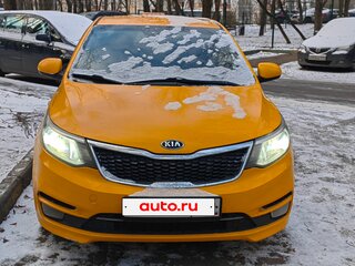 2015 Kia Rio III, жёлтый, 465700 рублей, вид 1