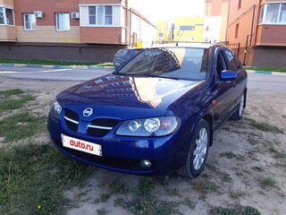 2003 Nissan Almera II (N16) Рестайлинг, синий, 330000 рублей, вид 1