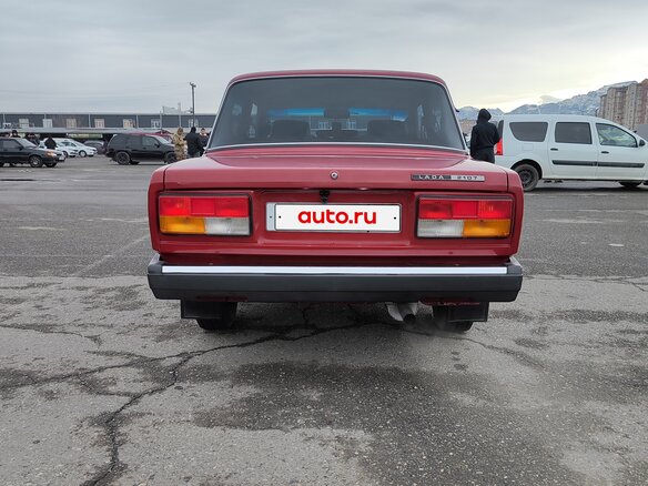 2005 Lada (ВАЗ) 2107, пурпурный, 280000 рублей - вид 6
