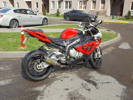 2012 BMW S 1000 RR, красный, 939591 рублей, вид 2