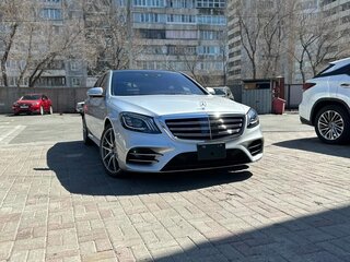 2019 Mercedes-Benz S-Класс 450 Long VI (W222, C217) Рестайлинг, серый, 7300000 рублей, вид 5