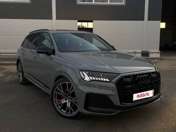 2023 Audi Q7 50 TDI II (4M) Рестайлинг, серый, 9500000 рублей