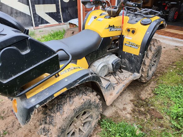 2021 Stels ATV-650YL Leopard, жёлтый, 525000 рублей - вид 15