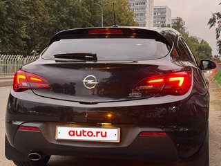 2011 Opel Astra GTC J Рестайлинг, чёрный, 730000 рублей, вид 5