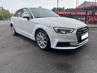 2017 Audi A3 III (8V) Рестайлинг, белый, 1555555 рублей, вид 1