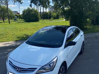 2014 Hyundai Solaris I Рестайлинг, белый, 1120000 рублей, вид 2