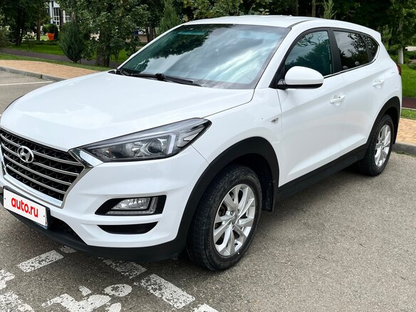 2020 Hyundai Tucson III Рестайлинг, белый, 2180000 рублей