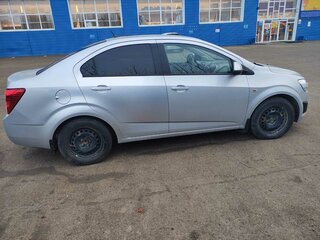 2014 Chevrolet Aveo II, серебристый, 820000 рублей, вид 5