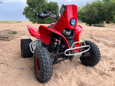 2009 Honda TRX 700, красный, 777000 рублей, вид 1