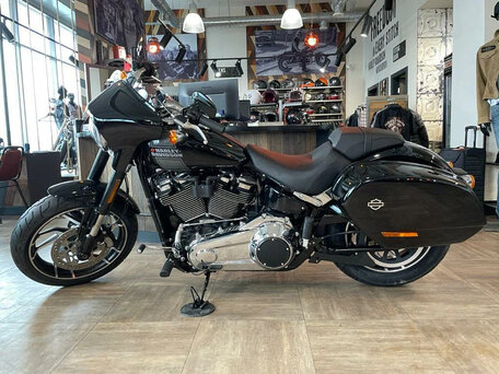 2021 Harley-Davidson Sport Glide, чёрный, 2950000 рублей, вид 3