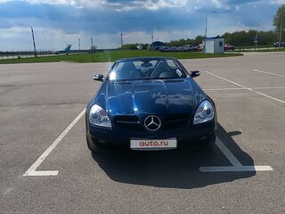 2006 Mercedes-Benz SLK-Класс 200 II (R171), синий, 1468000 рублей, вид 4