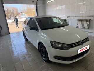 2014 Volkswagen Polo V, белый, 547000 рублей, вид 4