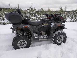 2019 Stels ATV-650 Guepard Trophy, серый, 740000 рублей, вид 3