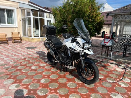 2016 Triumph Tiger Explorer, белый, 720000 рублей, вид 3