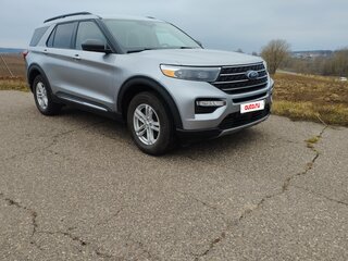 2021 Ford Explorer VI, серебристый, 2710000 рублей, вид 3