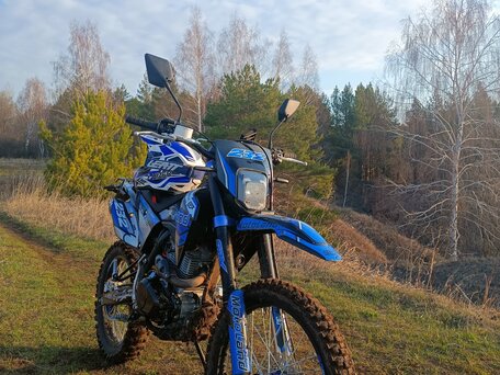 2024 Motoland XT300, синий, 187000 рублей, вид 1