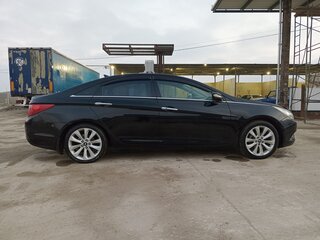 2011 Hyundai Sonata VI (YF), чёрный, 1150000 рублей, вид 3