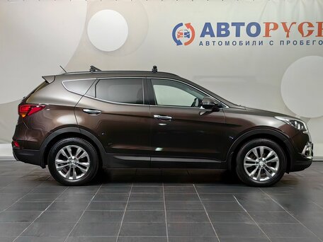 2016 Hyundai Santa Fe III Рестайлинг, коричневый, 1888000 рублей, вид 5