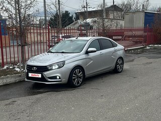 2016 Lada (ВАЗ) Vesta I, серебристый, 850000 рублей, вид 1