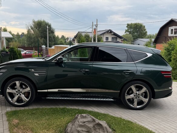 2022 Genesis GV80 I, зелёный, 5450000 рублей - вид 4