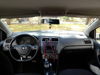 2019 Volkswagen Polo V Рестайлинг, белый, 1515000 рублей, вид 4