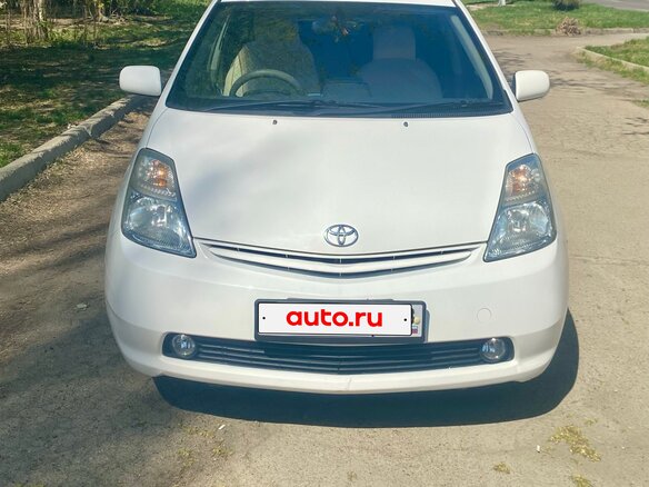 2010 Toyota Prius JDM II Рестайлинг (XW20), белый, 950000 рублей - вид 7