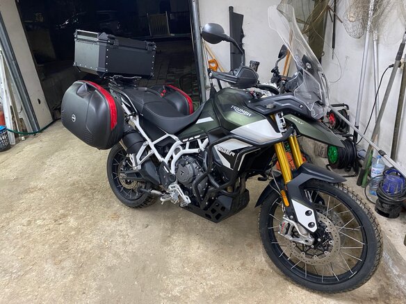 2021 Triumph Tiger 900, зелёный, 1150000 рублей - вид 12