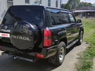 2008 Nissan Patrol V (Y61) Рестайлинг, чёрный, 3200000 рублей, вид 4