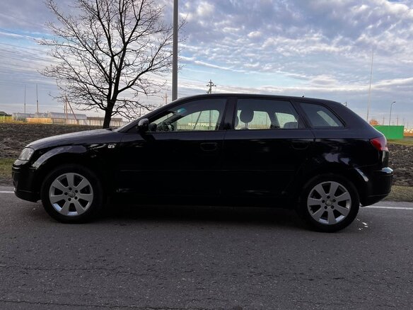 2005 Audi A3 II (8P) Рестайлинг 1, чёрный, 746421 рублей - вид 7
