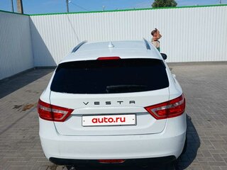 2018 Lada (ВАЗ) Vesta SW I, белый, 1300000 рублей, вид 4