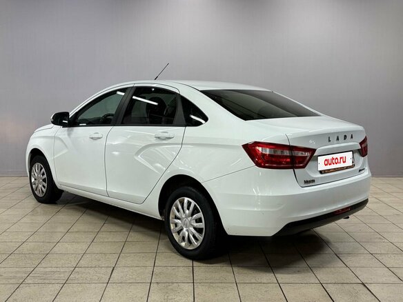 2017 Lada (ВАЗ) Vesta I, белый - вид 5