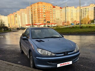 2001 Peugeot 206, голубой, 165000 рублей, вид 3