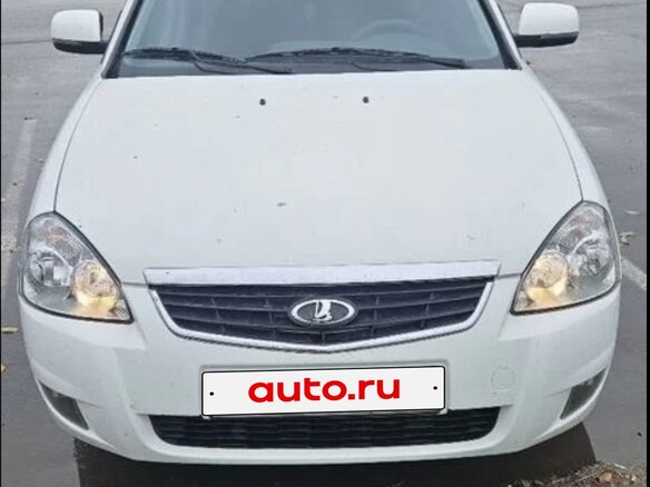 2014 Lada (ВАЗ) Priora I Рестайлинг, белый, 550000 рублей