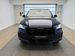 2020 Audi Q7 45 TDI II (4M) Рестайлинг, синий, 6470000 рублей, вид 2