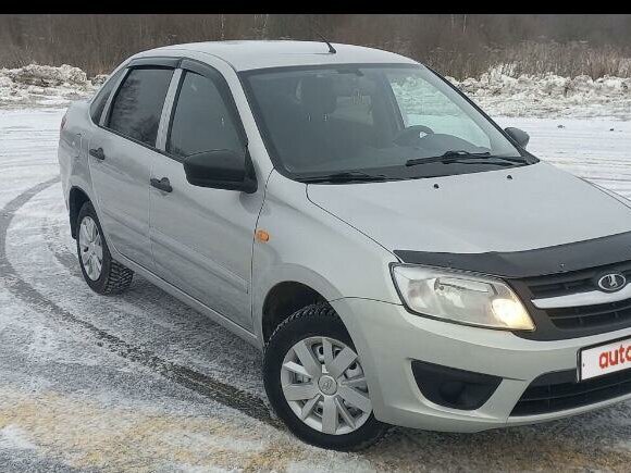 2016 Lada (ВАЗ) Granta I, серый, 370000 рублей - вид 15