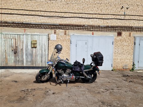 2003 Honda VTX 1800, зелёный, 690000 рублей, вид 3